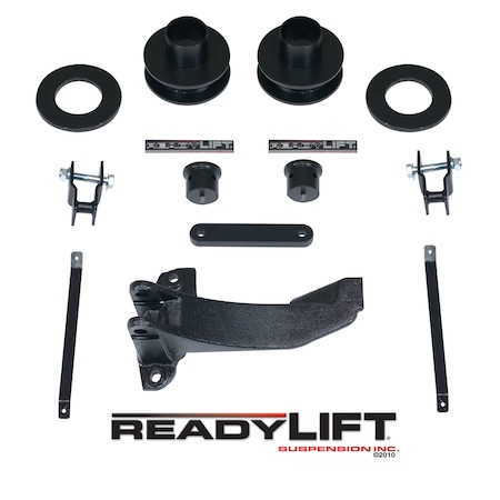 Readylift 2.5IN FRONT LEVEL KIT W/TRACK BAR BRACKET 08-10 F250/F350/F450 4WD 66-2516